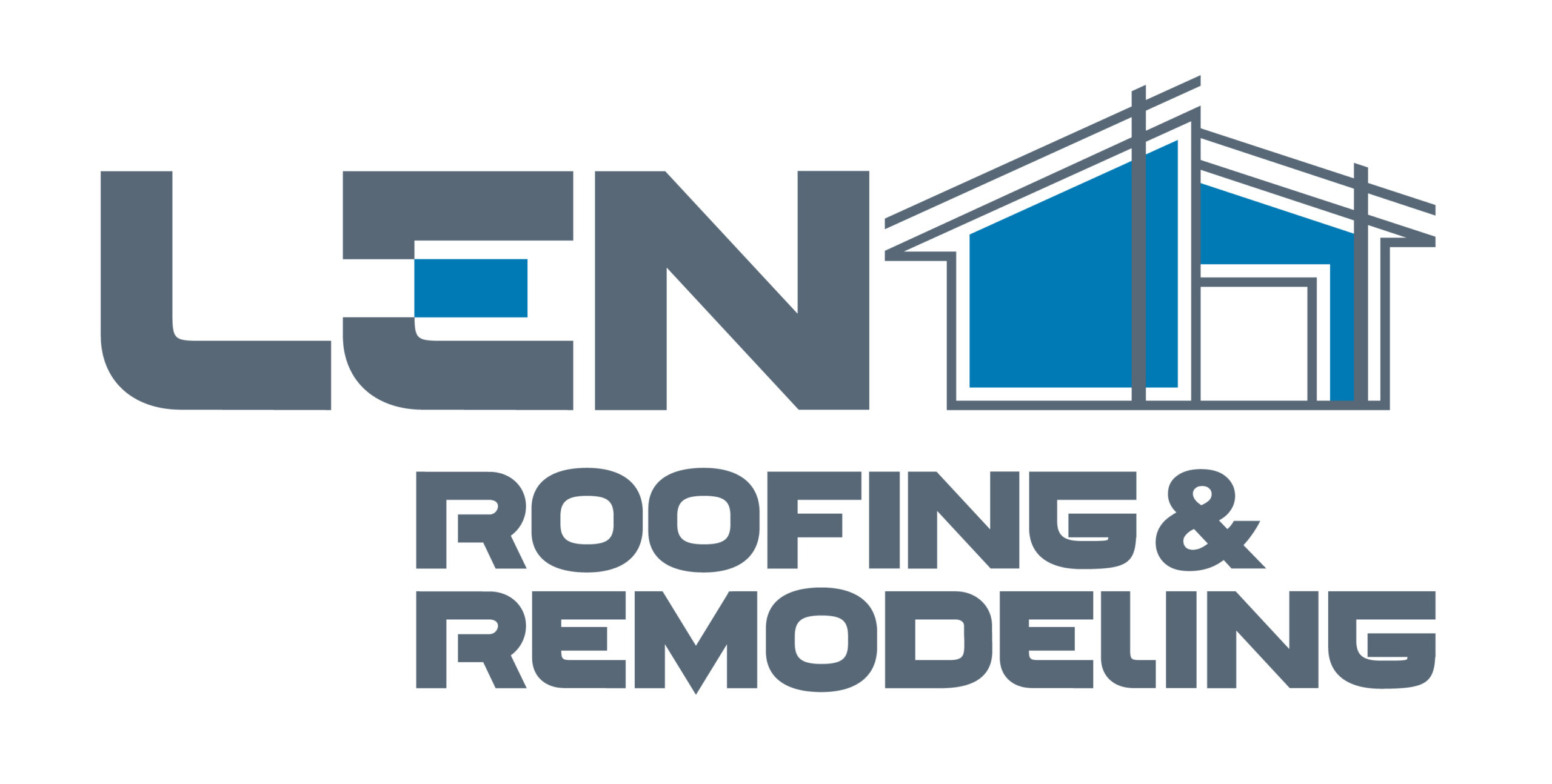 Len Roofing and Remodeling Logo